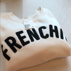 h&m frenchie sweater